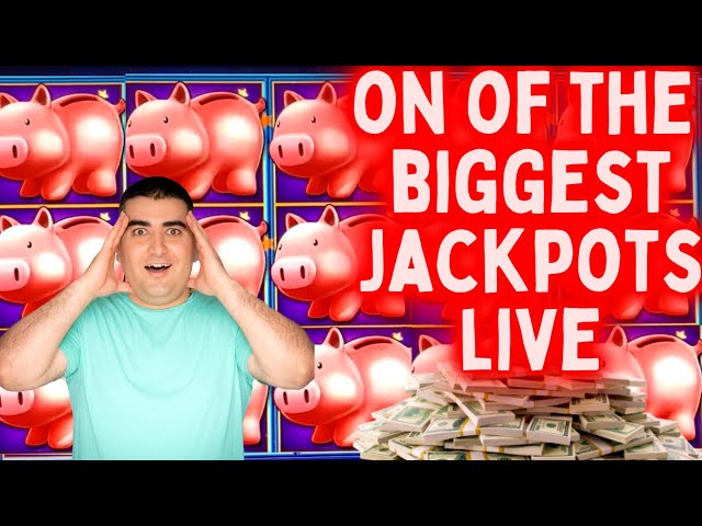 MASSIVE JACKPOTS During Live Stream From Las Vegas