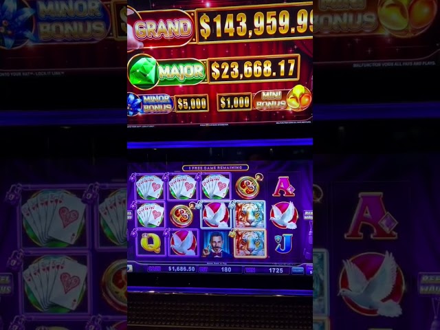 $180 Spin JACKPOT On Lock It Link Slot In Las Vegas Casino