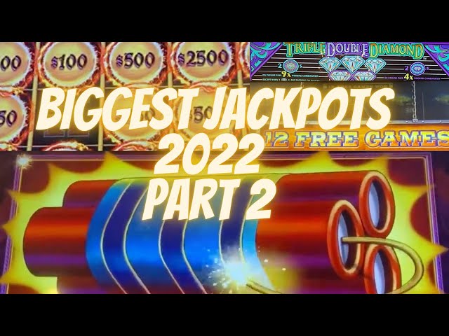 BIGGEST JACKPOTS OF 2022!! PART 2 *MUST SEE*