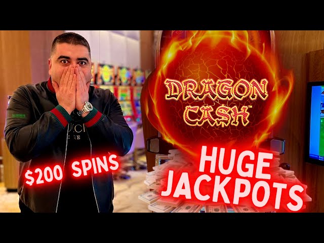Dragon Cash Slot HUGE JACKPOTS – $200 Spins