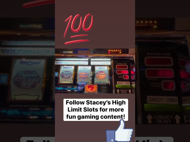 Epic win on $10 Slot Bet! #casino #staceyshighlimitslots #trending #jackpot
