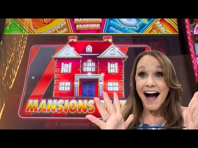 MASSIVE MANSION Jackpot on Huff ‘N Even More Puff Slot Machine!