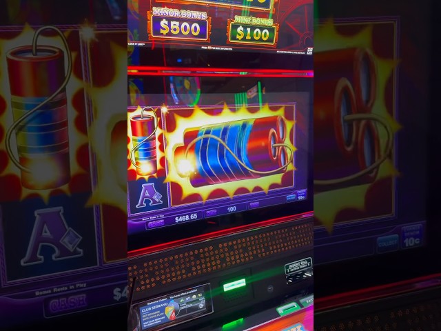 Eureka Blast Slot! another MASSIVE Dynamite stick! #slots #casino #jackpot #slot #gambling #vegas