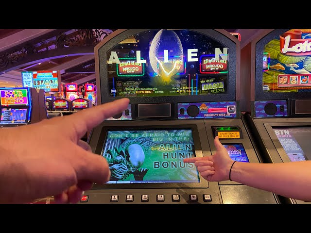 One Of Our Subscribers Gave Us A Lucky $20 & We Used It To Win Big On This ALIEN Slot Machine!!!