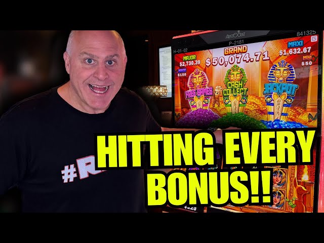 PLAYING ALL THE SLOTS IN THE HIGH LIMIT ROOM!