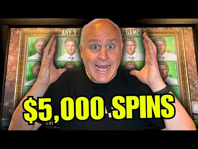 PURE MADNESS!!! $5,000 SPINS IN LAS VEGAS!