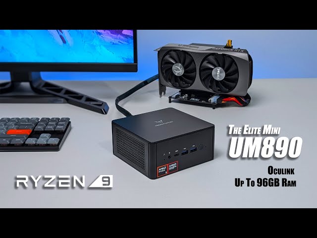 The All New Elite Mini UM890 Has A Secret Port And A Power CPU!