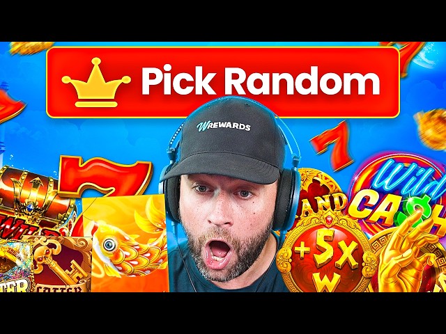 GAMDOM picks RANDOM SLOTS… but the SLOT PICKS ARE ACTUALLY GOOD!! (Bonus Buys)