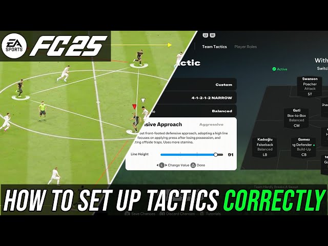 FC 25 – How To EASILY Set Up Tactics & Creating META Tactics (TUTORIAL)