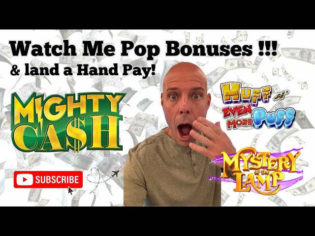 I MAX BET on Mighty Cash and WON BIG! #slots #casino #jackpot