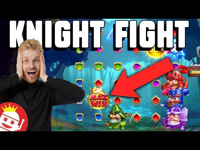 FIRST 10,000x KNIGHT FIGHT MAX WIN (ELK STUDIOS)!