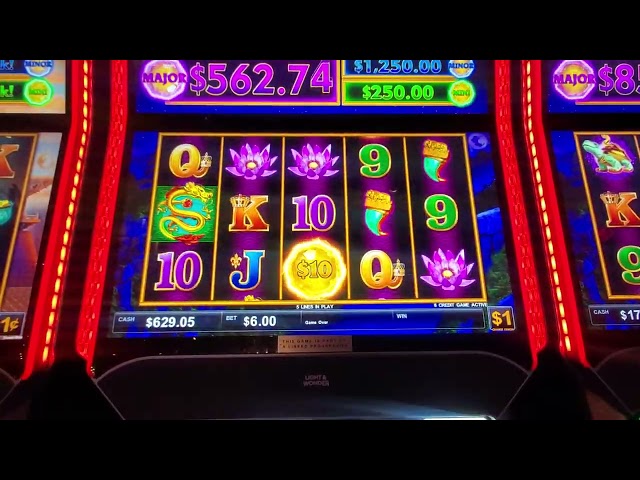 Jewel of the dragon double hand pay + Major jackpot