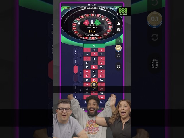 Playing The Entire Middle Row In Roulette! #casino #roulette #casinogames