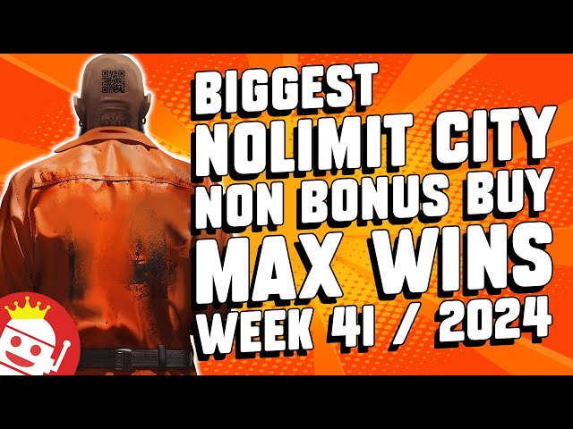 THE BEST NOLIMIT CITY MAX WINS OF WEEK #41 NON BONUS BUY ONLY!