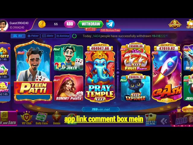 Teen Patti 799win slot new jackpot game @Yonogaming.20kviews2hoursago #yonorummy #yonogames