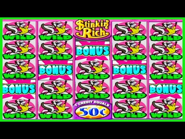 JACKPOT HANDPAY$500 BETSSTINKIN RICH HIGH LIMIT SLOT MACHINE BUENO DINERO MUSEUM SLOTS IGT