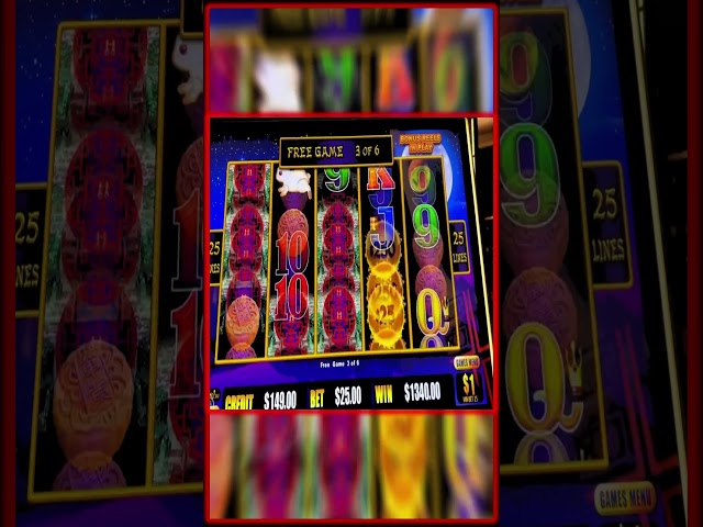 JACKPOT ON MILLION DOLLAR DRAGON LINK SLOTS #shorts