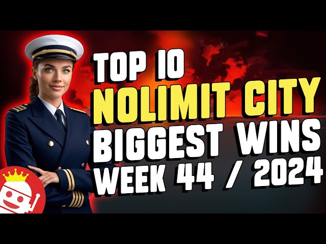 TOP 10 NOLIMIT CITY BIGGEST WINS OF WEEK #44 – 2024