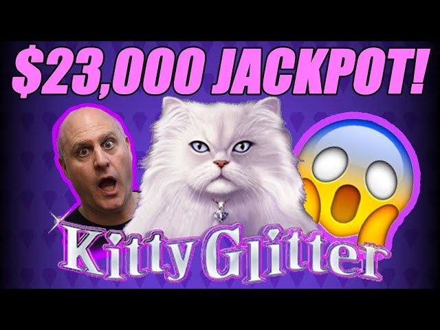 $23,000 Jackpot! | 30 FREE Games | Kitty Glitter Slots | The Big Jackpot