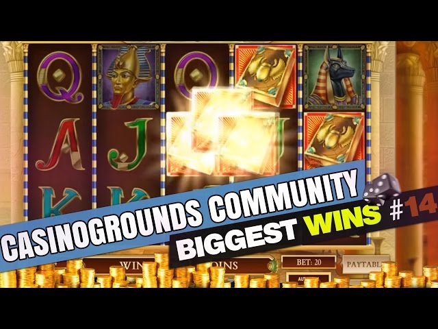 CasinoGrounds Community Biggest Wins #14 / 2017