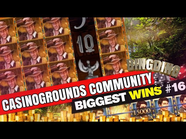 CasinoGrounds Community Biggest Wins #16 / 2017
