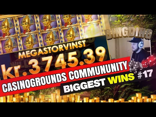 CasinoGrounds Community Biggest Wins #17 / 2017