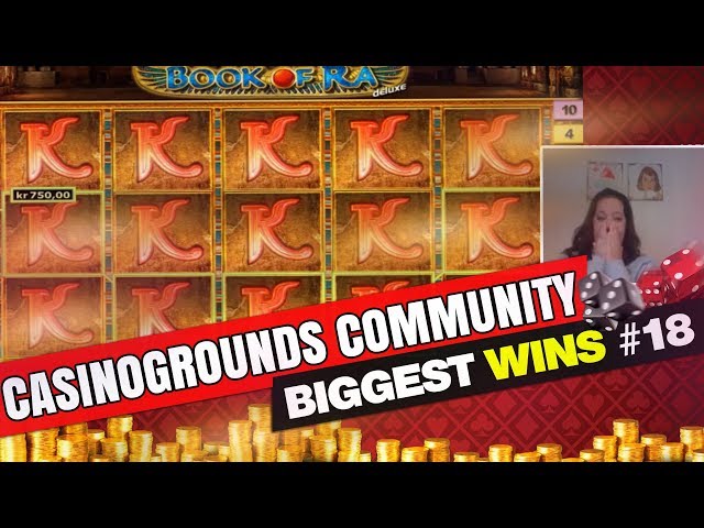CasinoGrounds Community Biggest Wins #18 / 2017