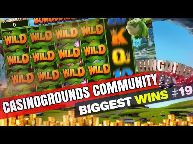 CasinoGrounds Community Biggest Wins #19 / 2017