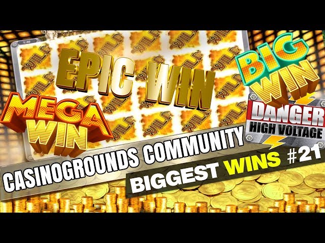 CasinoGrounds Community Biggest Wins #21 / 2017
