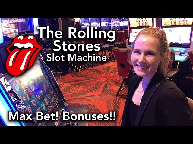 Rolling Stones Slot Machine*Max Bet*Bonus! Almost Perfect Picking!
