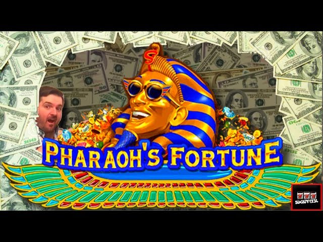 Upto $40 A Spin! LIVE PLAY on Pharoah’s Fortune Slot Machine With Bonuses