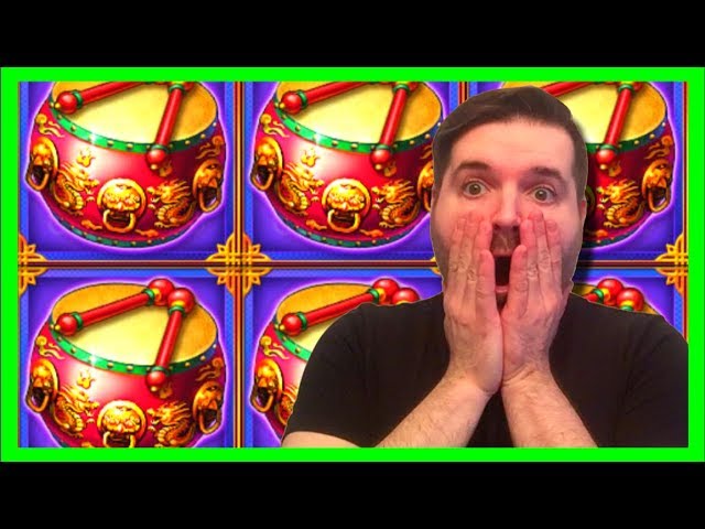 $100 – Dancing Drums Slot Machine Challenge – Less Is More With SDGuy1234