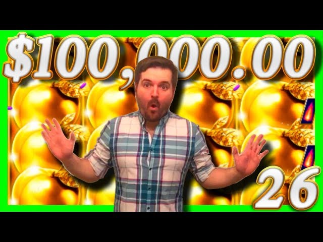 $100,000.00 In Slot Machine Half JACKPOTS26 HUGE BONUS WINS W/ SDGuy1234
