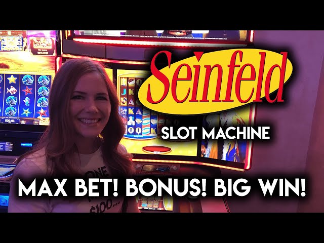 Seinfeld Slot Machine! BIG WIN BONUS!