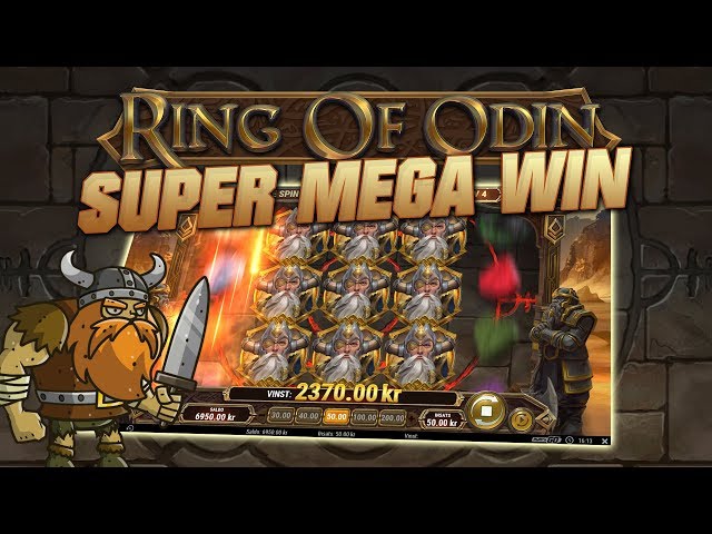 RING OF ODIN (PLAY’N GO) SUPER MEGA WIN!
