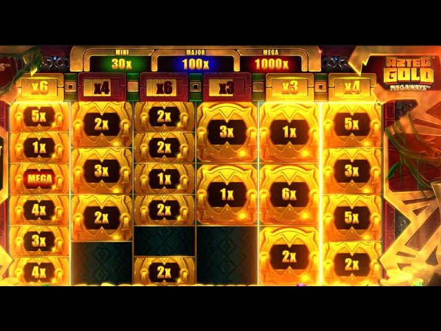 TOP 5 RECORD WINS OF THE WEEK 6209X HUGE JACKPOT ON AZTEC GOLD MEGAWAYS