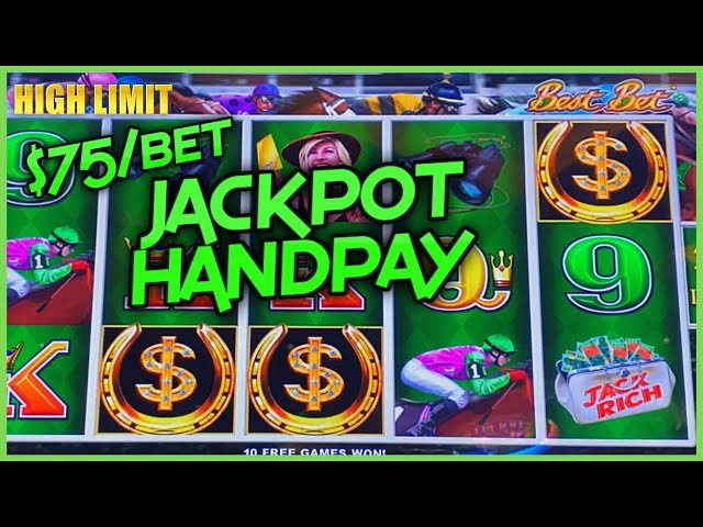 HIGH LIMIT Lightning Link Best Bet HANDPAY JACKPOT $75 Bonus Round Slot Machine UP TO $125 SPINS
