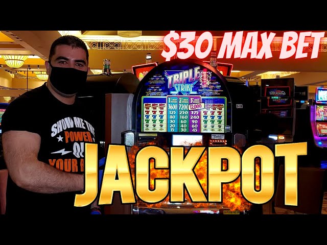 High Limit 3 Reel Slot Machine Handpay Jackpot – $30 MAX BET | Live Slot Play At Casino
