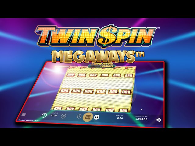 TWIN SPIN MEGAWAYS (NETENT) BASE GAME MEGA WIN