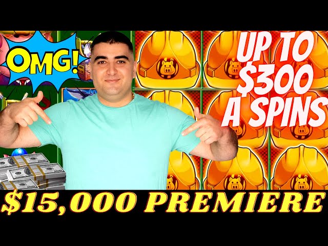 Up To $300 A Spins ! $15,000 On High Limit Slot Machines In Las Vegas | Live High Limit Slot Play