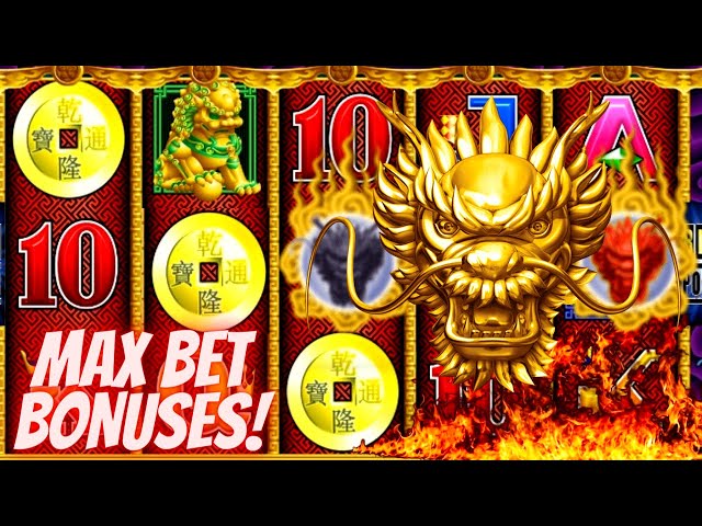 5 Dragons Deluxe Slot Machine MAX BET BONUSES – Great Session With FREE PLAY | Live Slot Play