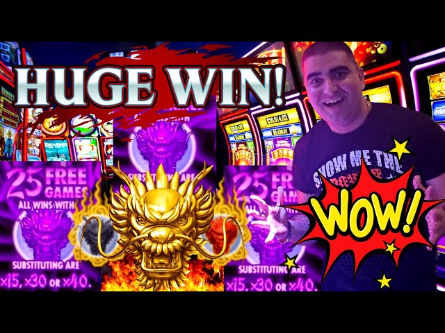 5 Dragons Rapid Slot Machine HUGE WIN – Best Free Games That Possible To Win | Konami Slot BIG WIN