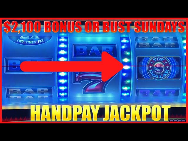 HIGH LIMIT Top Dollar Premium HANDPAY JACKPOT $25 MAX BET Bonus Rounds Slot Machine CASINO
