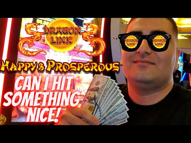 Happy & Prosperous Dragon Link Slot Machine Max Bet Bonus | Live Slot Play At Casino | SE-5 | EP-23