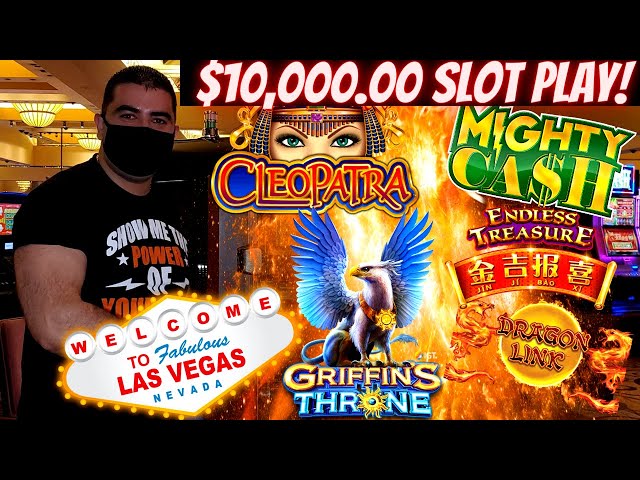 Let’s Gamble $10,000 On High Limit Slot Machines In Las Vegas | High Limit Slot Machines | Jackpot