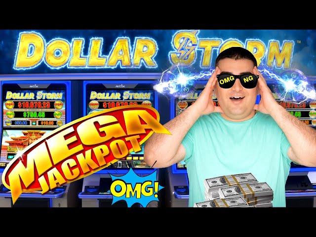 MY BIGGEST JACKPOT On High Limit Dollar Storm Slot Machine! Live Slot Play ! Las Vegas Wynn Casino