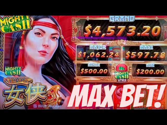 Mighty Cash Slot Machine Max Bet Bonus & Live Slot Play | SE-5 | EP-7