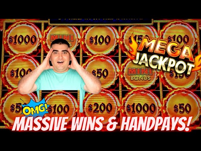 New HIGH LIMIT Dragon CASH Slot HUGE HANDPAY JACKPOTS | High Limit Live Slot Play In Las Vegas COSMO