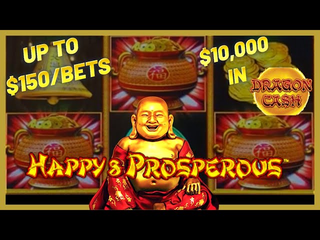 $10K INTO HIGH LIMIT Dragon Link Autumn Moon / Happy & Prosperous $100 Bonus Slot Machine Casino