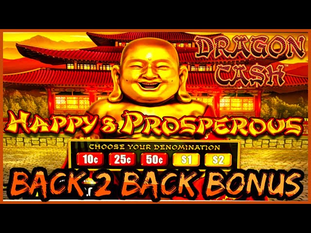 HIGH LIMIT Dragon Cash Link HAPPY & PROSPEROUS BACK TO BACK $50 Bonus Rounds Slot Machine Casino